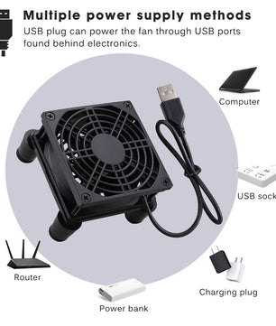 2500rpm Aluminum Alloy CPU Fluid Bearing Cooler Radiator Fan