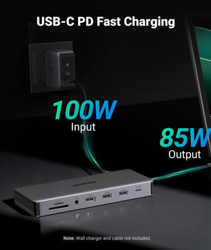 Ugreen 13-IN-1 Type-C Card Reader HDMI USB Splitter Hub