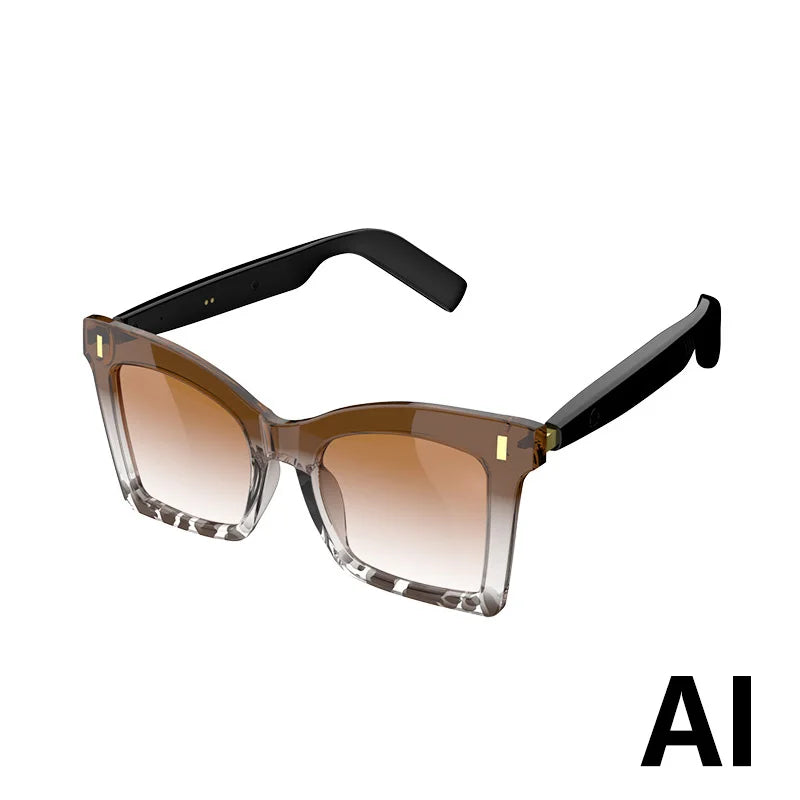 UV400 Anti Blue Light Touch Control Bluetooth Compatible Smart Glasses