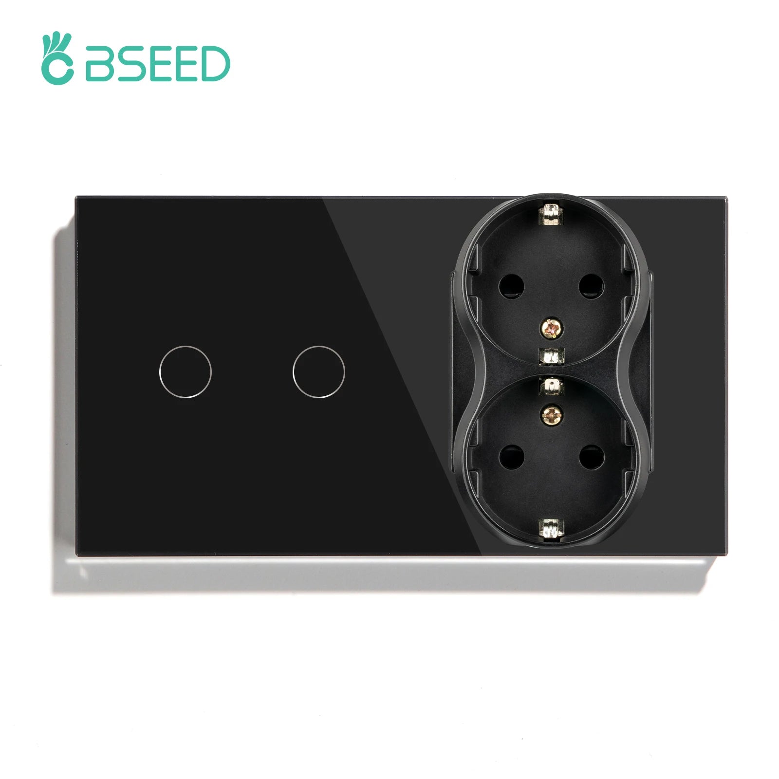 Bseed 10A Glass Panel Wireless WIFI Control Smart Power Socket