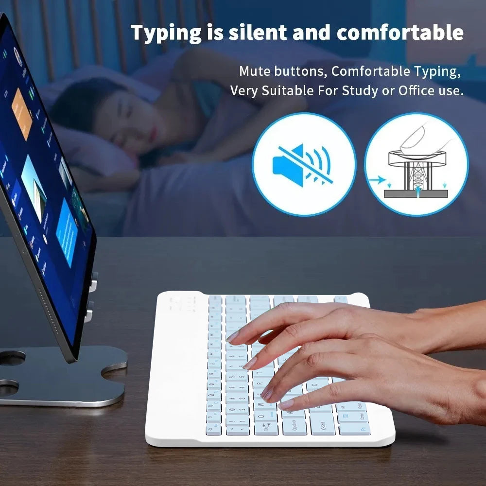 1600 DPI Plastic 2.4G Rechargeable Wireless Keyboard Mouse Kit