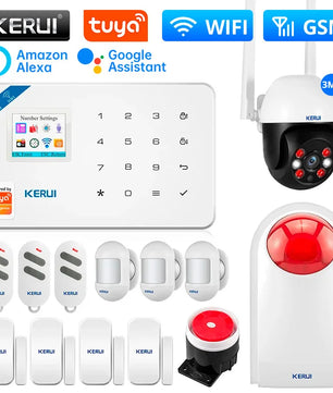 Kerui Plastic Smart Wireless Motion Detector Security Sensor Kit