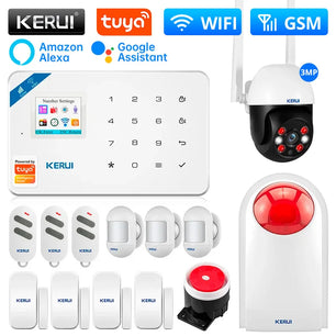 Kerui Plastic Smart Wireless Motion Detector Security Sensor Kit