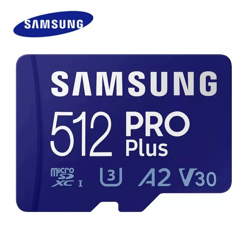 Samsung 128GB-512GB V30 Portable Pro Plus Memory Card 
