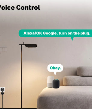 MOES 16A EU Socket WiFi Smart Plug with Alexa Google Home