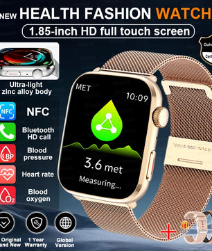 Rubber Waterproof Android Square Shaped Amoled Screen Smartwatch