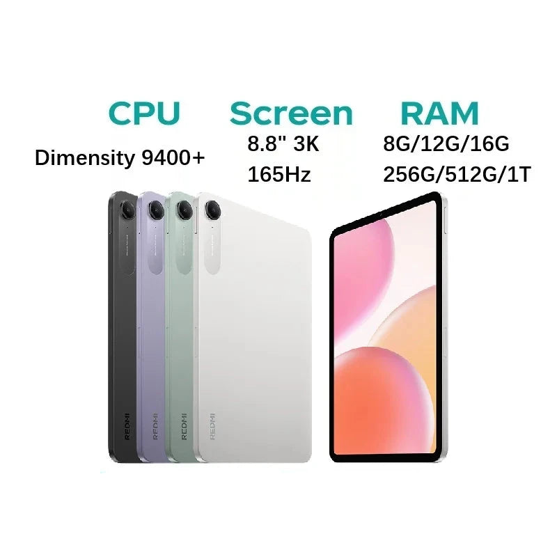 Xiaomi REDMI K Pad 16GB RAM 1TB SSD 8.8 Inch Tablet