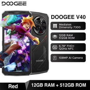 IPS V40 5G Rugged Android Normal Screen Fast Charging Smartphone