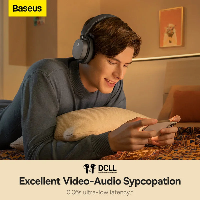 Baseus Plastic Wireless Bluetooth Comfortable Gaming Headset