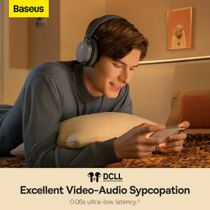 Baseus Plastic Wireless Bluetooth Comfortable Gaming Headset