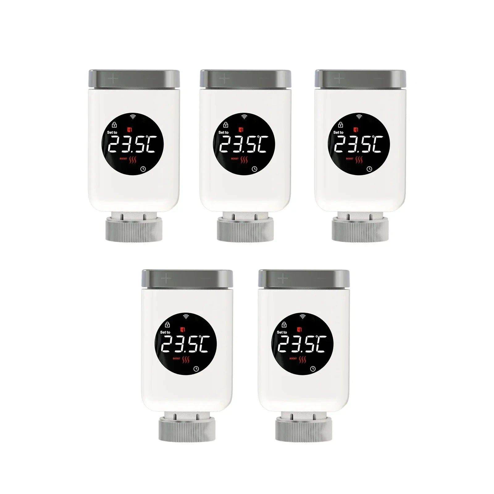 MOES Tuya Smart WiFi Zigbee Valve Thermostat TRV Radiator