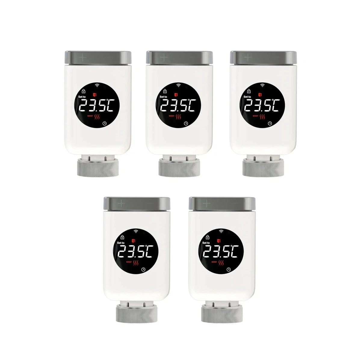 MOES Tuya Smart WiFi Zigbee Valve Thermostat TRV Radiator