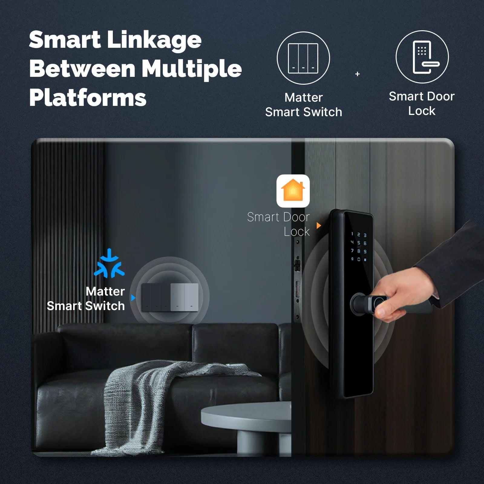 MOES WiFi Smart Light Button Switch with Alexa Google Home