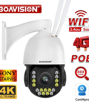 Boavision 8MP Night Vision Waterproof High Speed Dome Camera