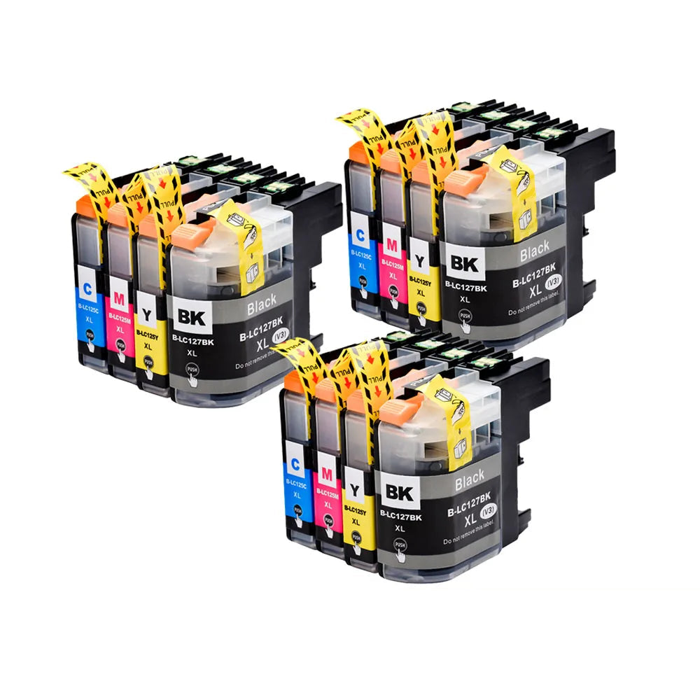 LC127XL LC125XL Ink Cartridge Compatible For MFC-J245/J470DW
