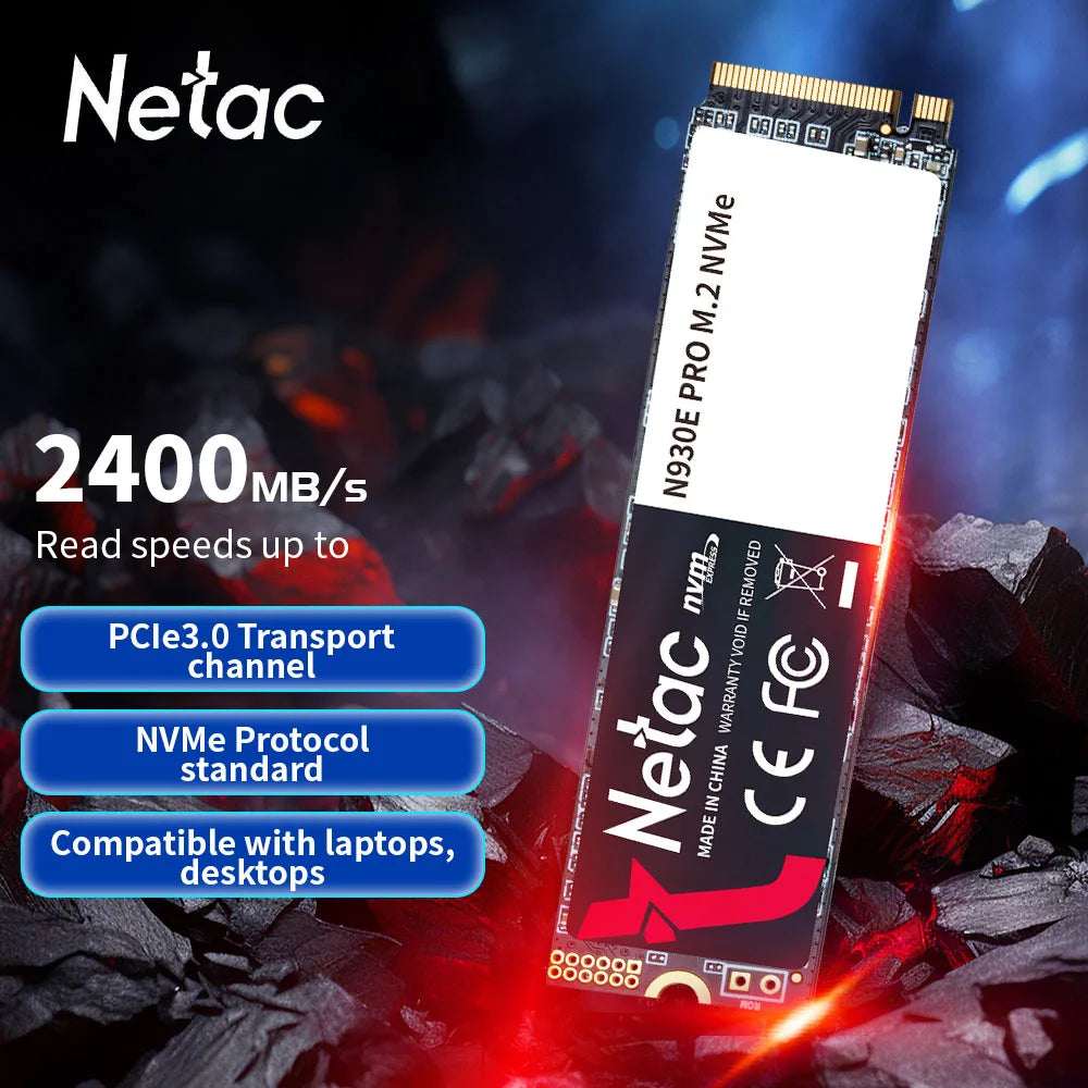 M.2 NVMe PCIe 1TB Internal Solid State Drive for Laptop