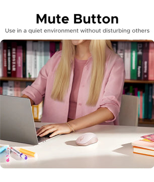 Ugreen Wireless Mouse 2.4G Bluetooth Dual Mode Portable Mouse