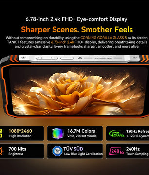 20000mAh 512GB Android Normal Screen Fast Charging Smartphone