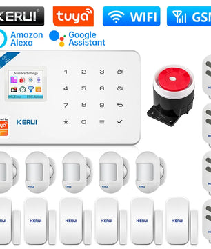 Kerui Plastic Smart Wireless Motion Detector Security Sensor Kit