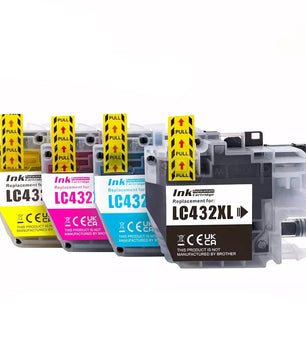 LC432XL Ink Cartridge Compatible For Brother MFC-J5340DW MFC-J5740DW