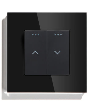 Bseed Glass Multi Gang Roller Shutter Wifi Push Button Switch