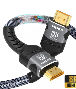 48Gbps Aluminum Braid Shielding Ultra High Speed For RTX Video Cable