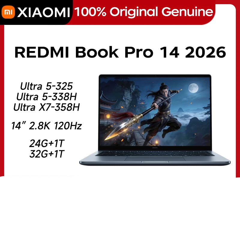 14 Inch 2.8K 120Hz Screen Xiaomi REDMI Book Pro 14 Laptop