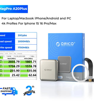 2000Mbs Portable External Solid State Drive For Laptop