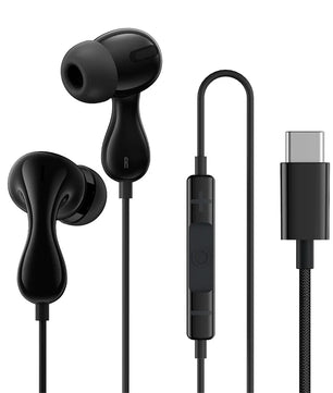 ABS 3.5mm Dynamic Vocalism Type-C Bluetooth Earphones