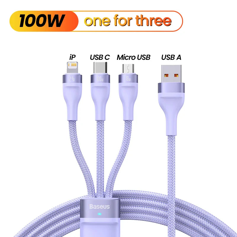 Alloy USB Type-C High Speed Charge Cable for iPhone 12 11 Pro Max