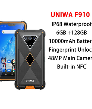 F910 Rugged Android Normal Screen Fast Charging Smartphone