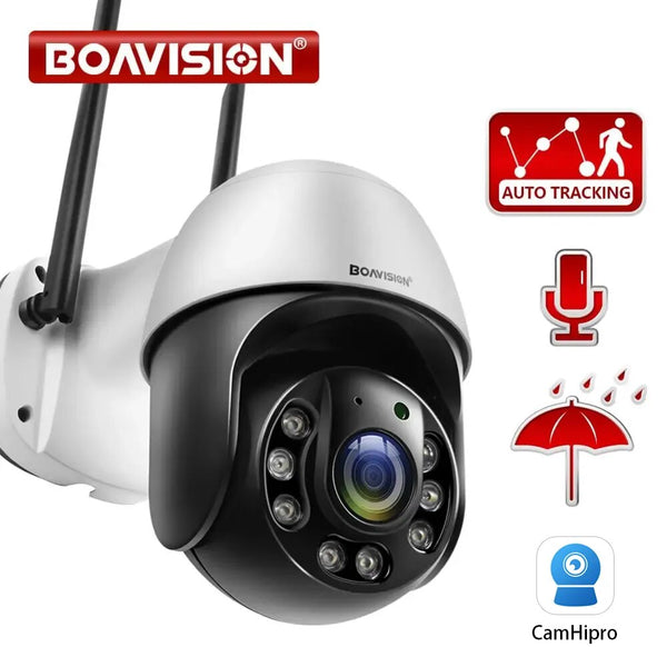 Boavision 2MP Night Vision High Speed Auto Tracking Dome Camera
