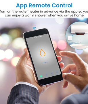 LoraTap 250V 20A Plastic Remote Control WiFi Boiler Heater Switch