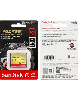 32GB 64GB 128GB 120MB/s Compact Flash Memory Card