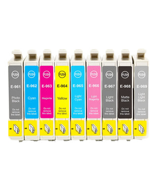 T0961-T0969 Compatible Ink Cartridge Suit For Epson Photo R2880