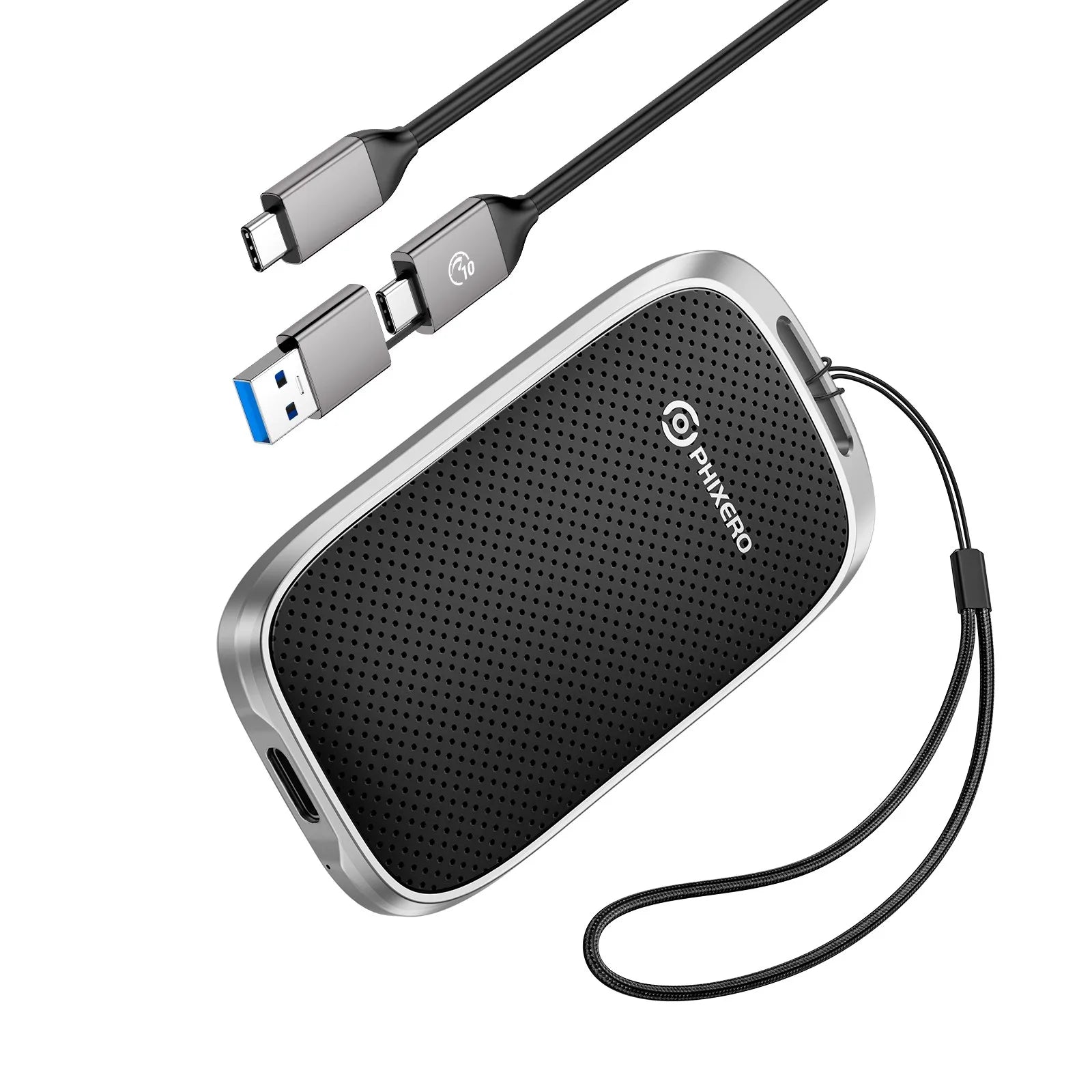 1050MB/s Portable NVMe USB C External Solid State Drive