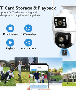 Boavision 4MP 4G Auto Tracking Night Vision Outdoor Dome Camera