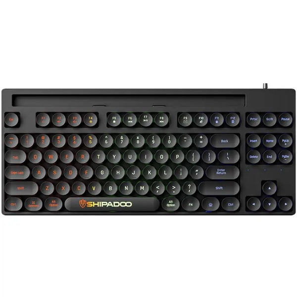87 Keys USB Support Wired Mechanical RGB Mini Gaming Keyboard