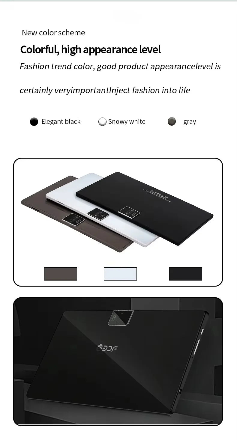 5000mAh 5MP 6GB RAM 128GB ROM Fast Charging 10.1 Inch Tablet