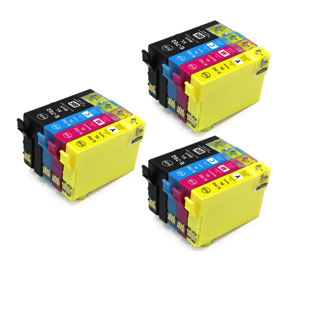 T702XL Ink Cartridge Compatible For Epson WorkForce Pro WF-3720