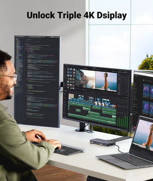 Ugreen 13-IN-1 Type-C Card Reader HDMI USB Splitter Hub