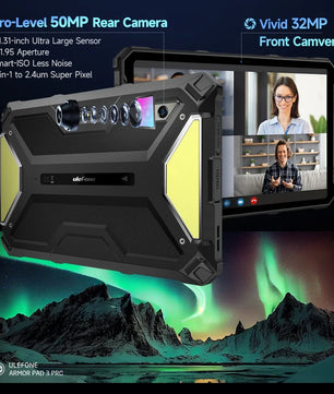 33280mAh Armor Pad 3 Pro 16GB RAM 256GB ROM Rugged Tablet