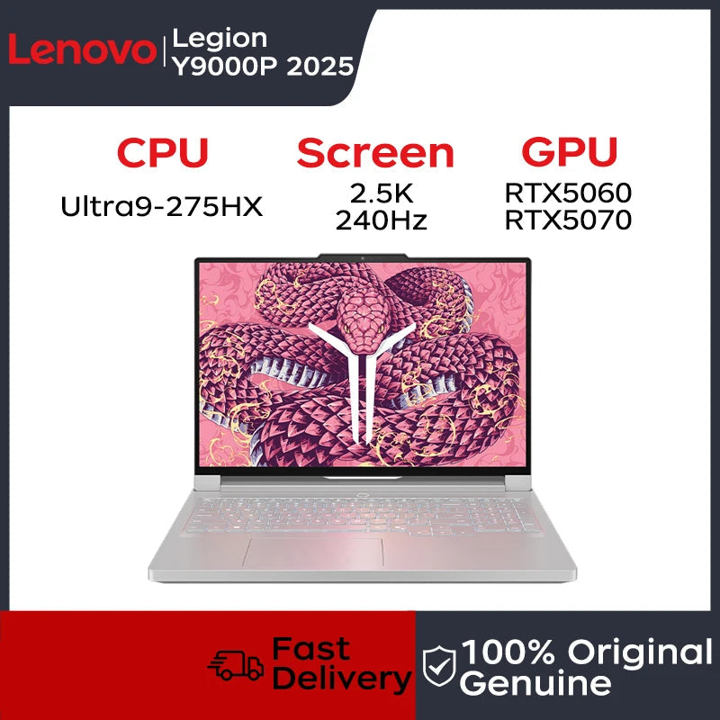 1TB 16" 32GB 240Hz Intel Core Ultra 9 275HX Bluetooth Lenovo Laptop