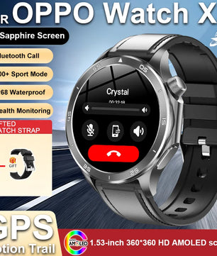 Silica Gel Waterproof Android Round Shape On-Wrist Smartwatch