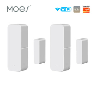 Moes Plastic 2.4GHz Smart Wireless WiFi Door Window Sensor