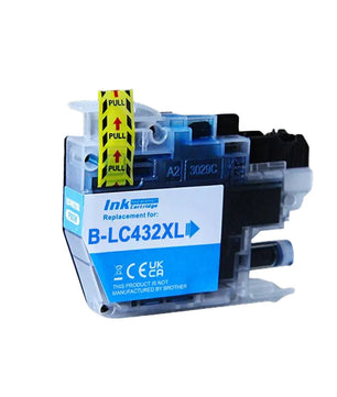 LC432XL Ink Cartridge Compatible For Brother MFC-J5340DW MFC-J5740DW