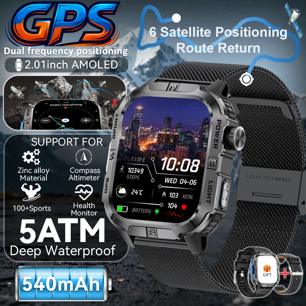 Alloy 2.01" Waterproof Android Square Shape On-Wrist Smartwatch