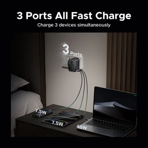 Ugreen 65W Alloy 3A Universal USB Type-C Fast Charger