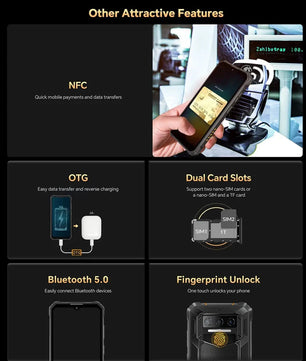 WP23 Plus 4G Rugged Android Normal Screen Fast Charging Smartphone