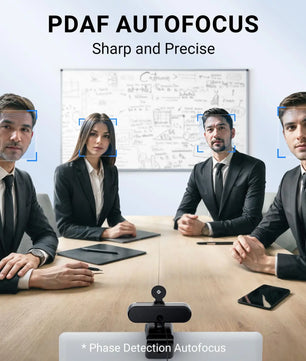 Plastic 2MP1080P 60FPS Autofocus HD Mini Web Camera for Laptop